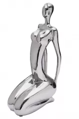Статуэтка "Йога-1" цвет серебро 