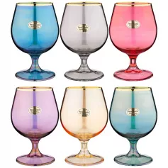 Набор бокалов для коньяка "Premium colors"
