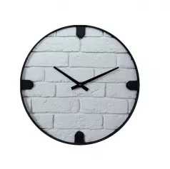 Часы настенные NicoleTime NT101 WHITE BRICK