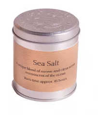 Свеча ароматическая Морская соль в ал/банке, на 45 час. горения