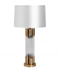 Лампа настольная плафон белый (арт. 22-89110) 